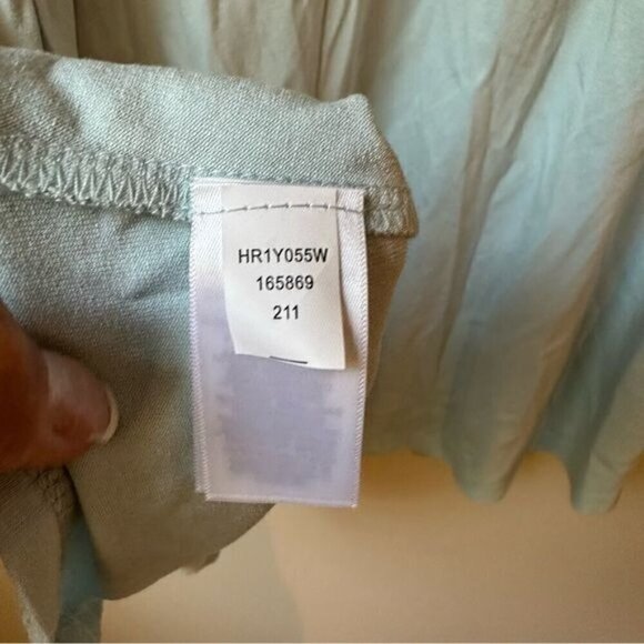 Cupio Curvy Mint Flowy Blouse Size 1X - Picture 10 of 11